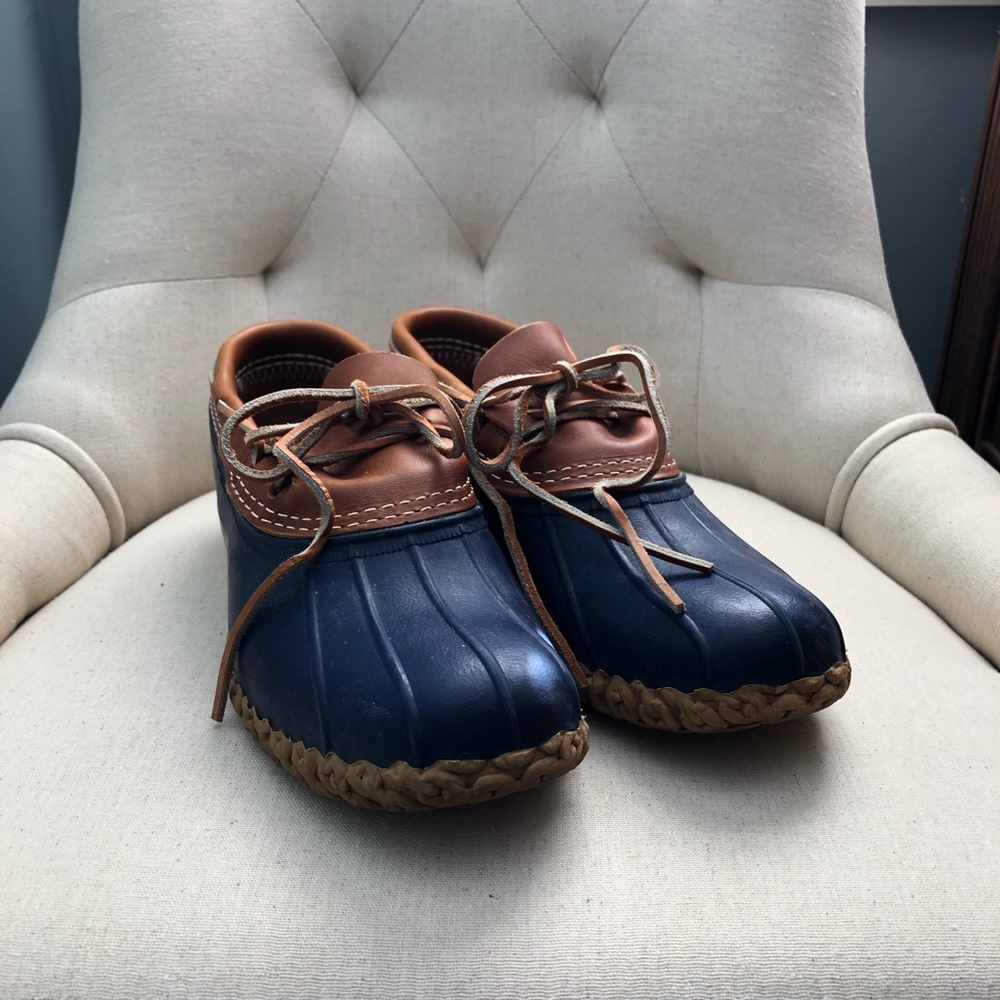 LL Bean Rubber Moc Booties